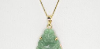 Jade Buddha Pendant