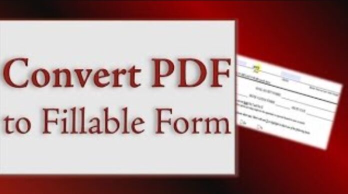 Convert PDFs To Form