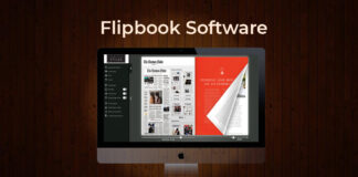 Flip page software